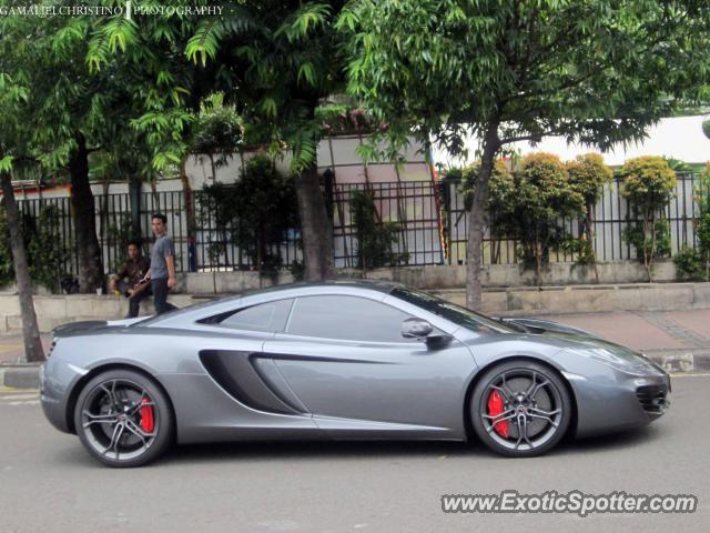 Mclaren MP4-12C spotted in Jakarta, Indonesia