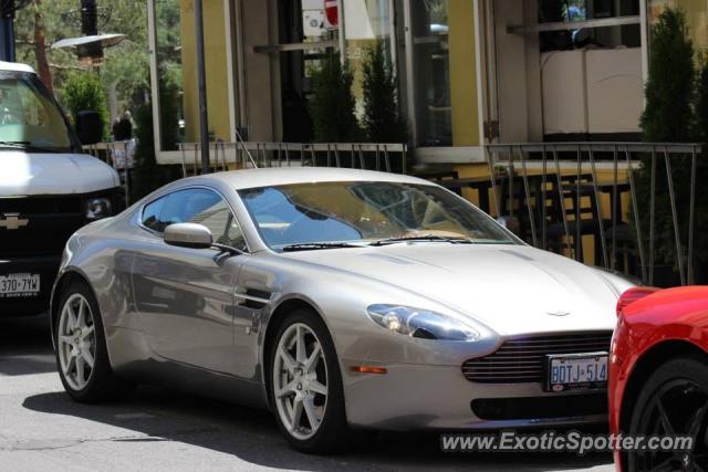 Aston Martin Vantage spotted in Toronto, Canada