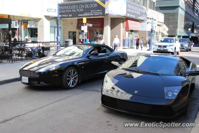 Lamborghini Murcielago spotted in Toronto, Canada