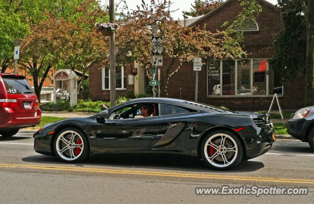 Mclaren MP4-12C spotted in Saratoga Springs, New York