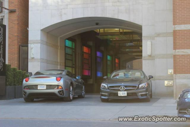 Ferrari California spotted in Toronto, Canada