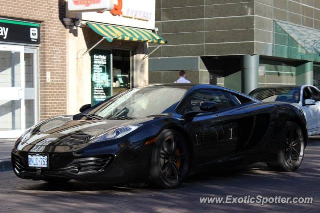 Mclaren MP4-12C spotted in Toronto, Canada