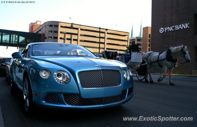 Bentley Continental spotted in Indianapolis, Indiana