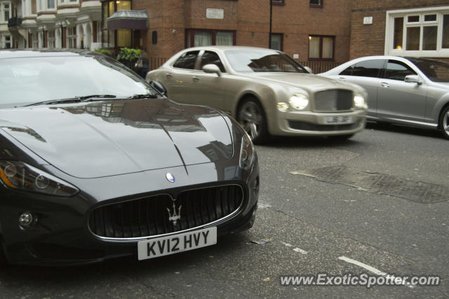 Maserati GranTurismo spotted in London, United Kingdom