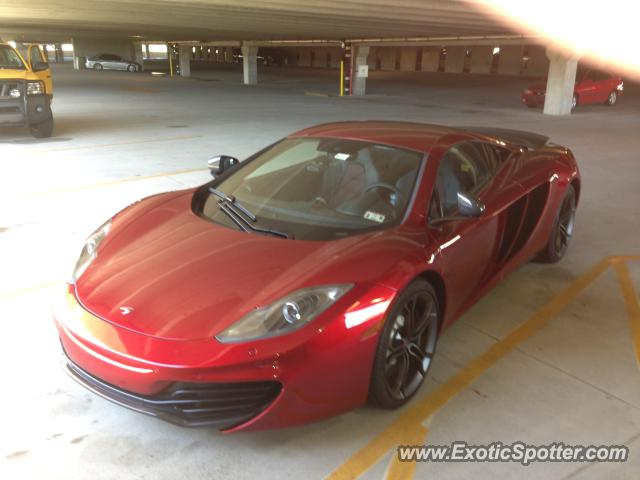 Mclaren MP4-12C spotted in Tulsa, Oklahoma