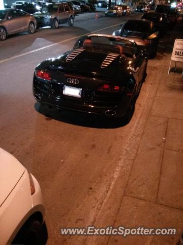 Audi R8 spotted in Montreal, Canada