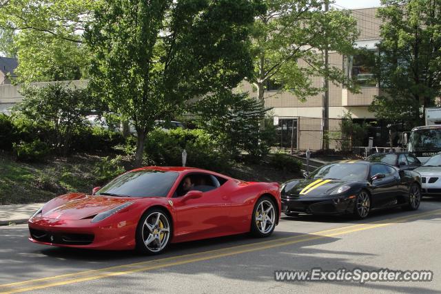 Ferrari 458 Italia spotted in Cincinnati, Ohio