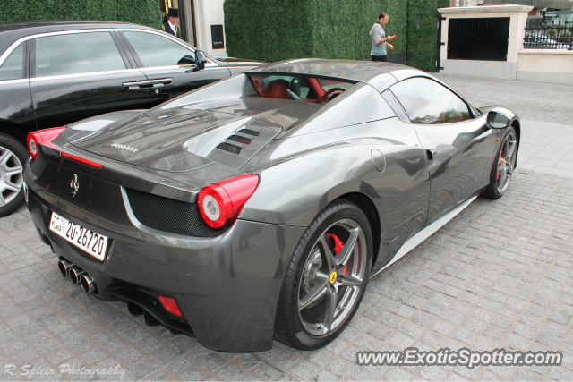 Ferrari 458 Italia spotted in London, United Kingdom