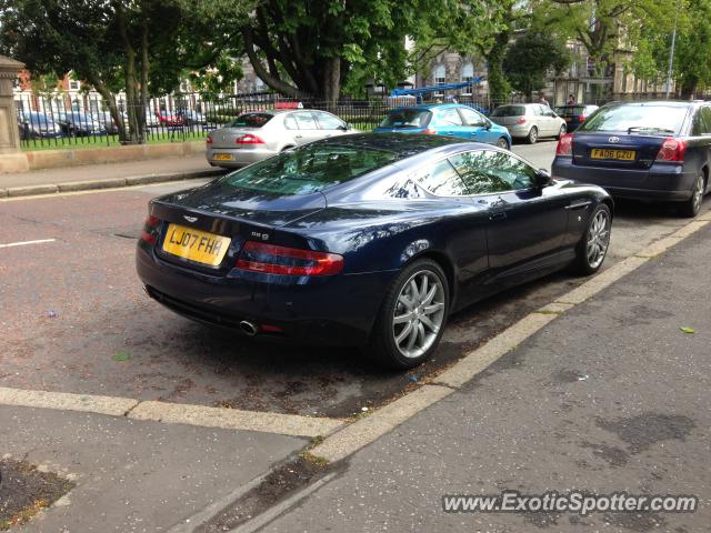 Aston Martin DB9 spotted in Belfast, United Kingdom