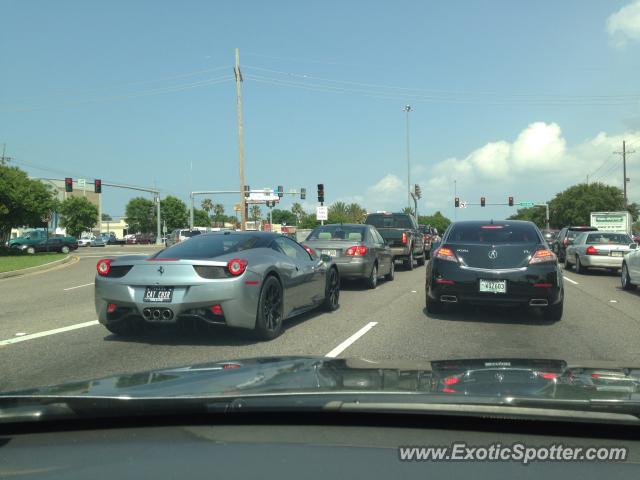 Ferrari 458 Italia spotted in Metairie, Louisiana