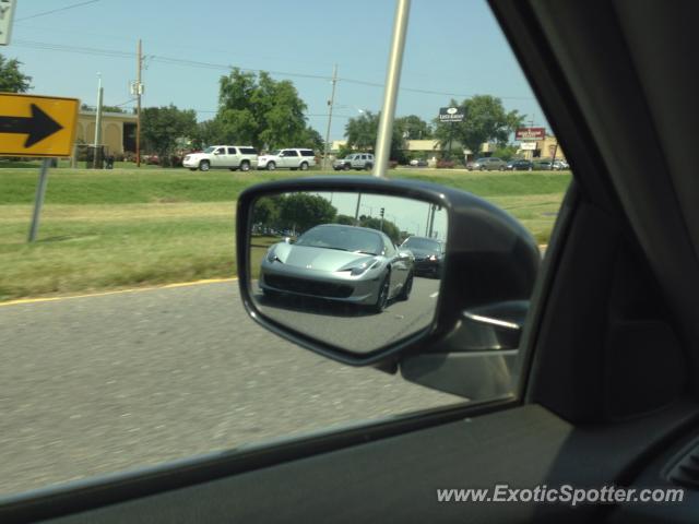 Ferrari 458 Italia spotted in Metairie, Louisiana