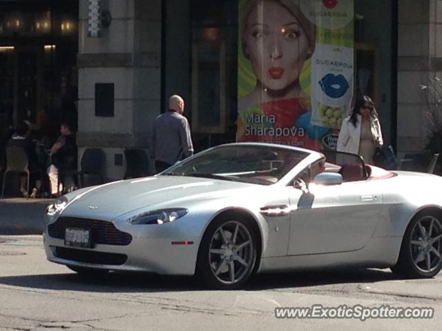 Aston Martin Vantage spotted in Toronto, Canada