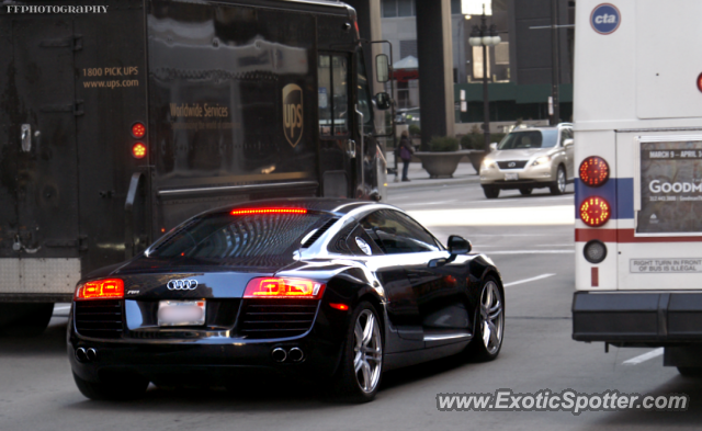 Audi R8 spotted in Chicago, Illinois