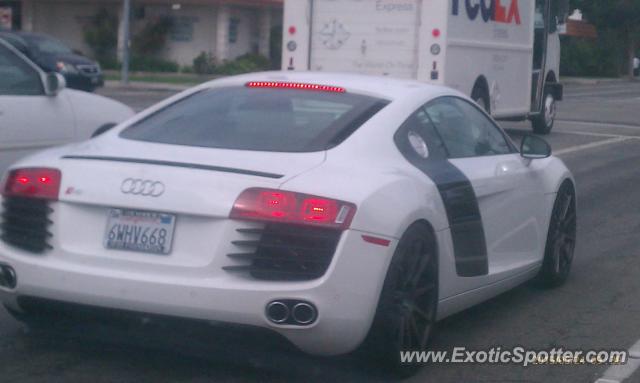 Audi R8 spotted in Westminster, California