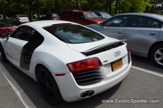 Audi R8 spotted in Saratoga, New York