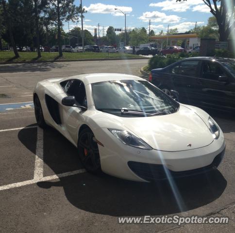 Mclaren MP4-12C spotted in Burlington, Canada