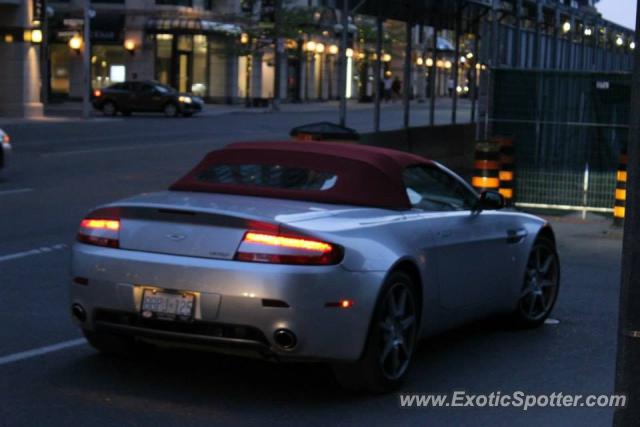 Aston Martin Vantage spotted in Toronto, Canada