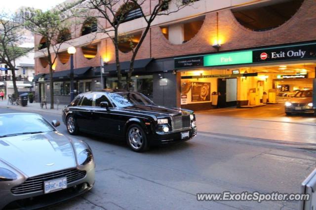 Rolls Royce Phantom spotted in Toronto, Canada