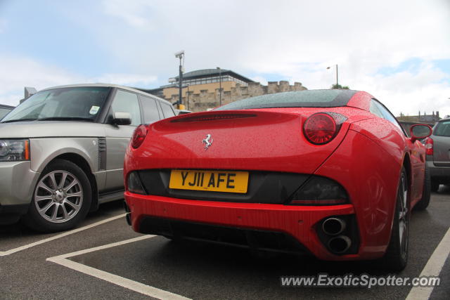 Ferrari California spotted in York, United Kingdom