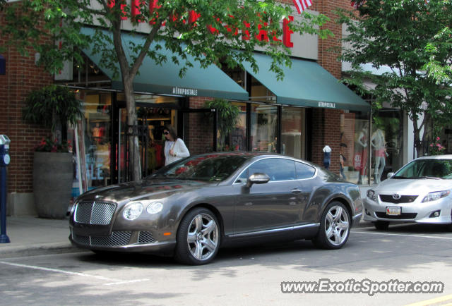 Bentley Continental spotted in Columbus, Ohio