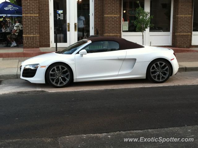 Audi R8 spotted in Carmel, Indiana