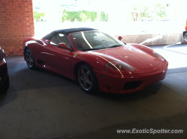 Ferrari 360 Modena spotted in Indianapolis, Indiana