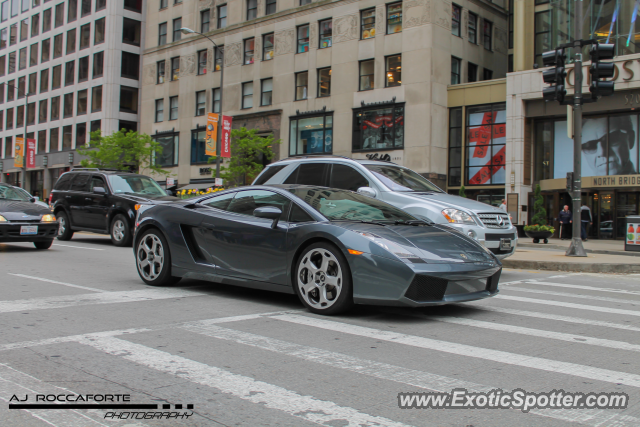 Lamborghini Gallardo spotted in Chicago, Illinois