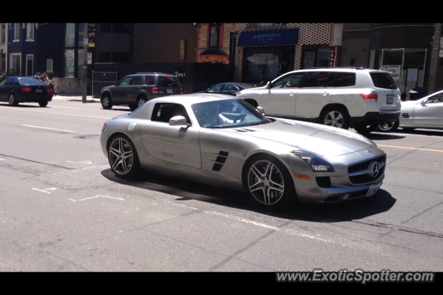 Mercedes SLS AMG spotted in Toronto, Canada