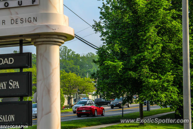 Ferrari California spotted in Ridgefield, Connecticut