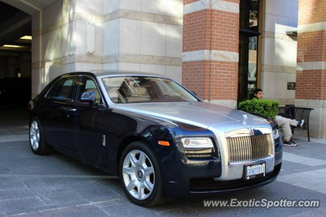 Rolls Royce Ghost spotted in Toronto, Canada