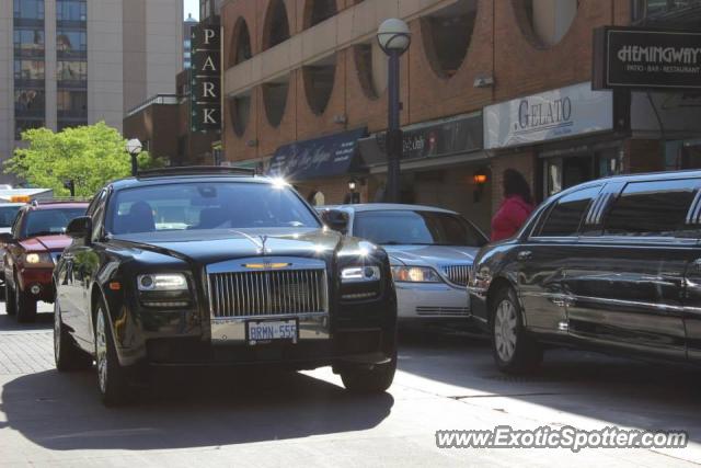 Rolls Royce Ghost spotted in Toronto, Canada