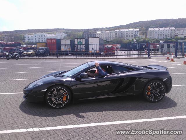 Mclaren MP4-12C spotted in Douglas, United Kingdom