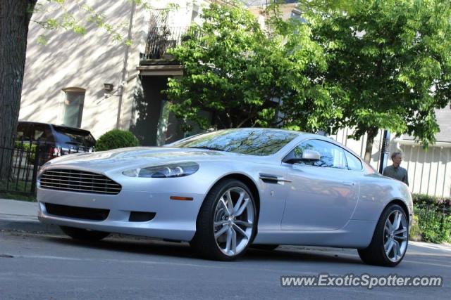 Aston Martin DB9 spotted in Toronto, Canada