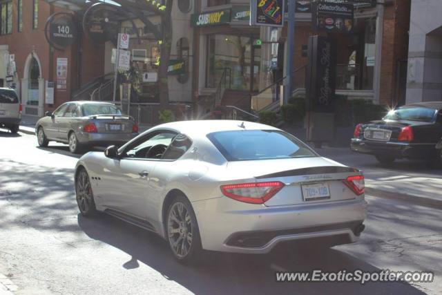 Maserati GranTurismo spotted in Toronto, Canada