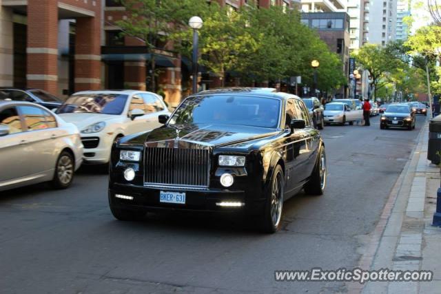 Rolls Royce Phantom spotted in Toronto, Canada