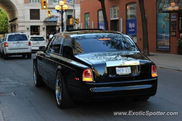 Rolls Royce Phantom spotted in Toronto, Canada