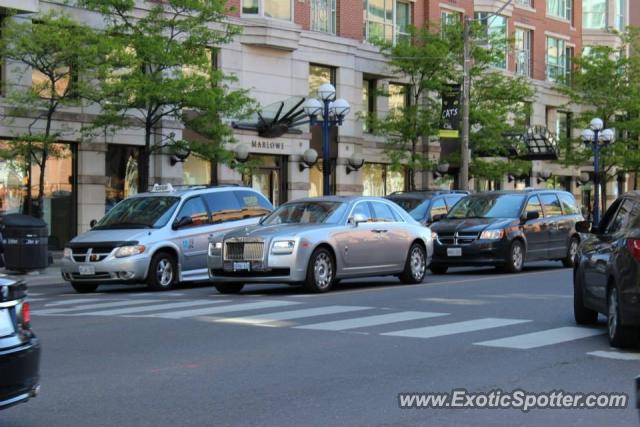 Rolls Royce Ghost spotted in Toronto, Canada