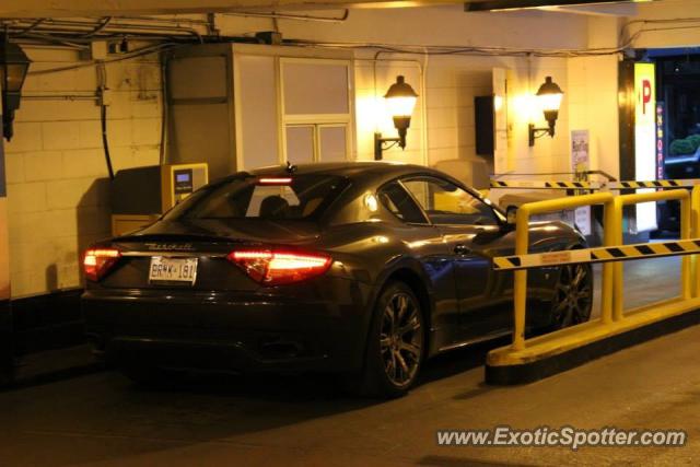 Maserati GranTurismo spotted in Toronto, Canada