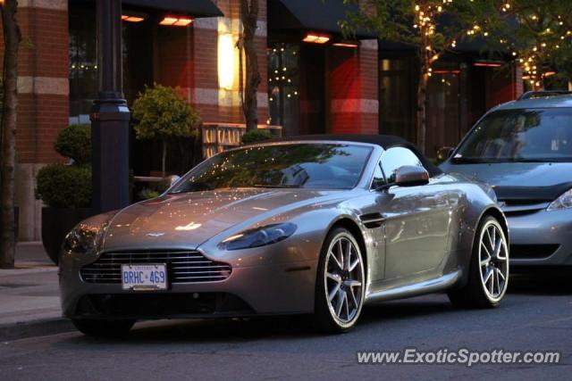 Aston Martin Vantage spotted in Toronto, Canada