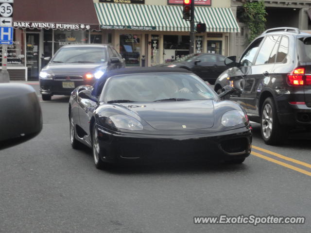 Ferrari 360 Modena spotted in Red Bank, New Jersey