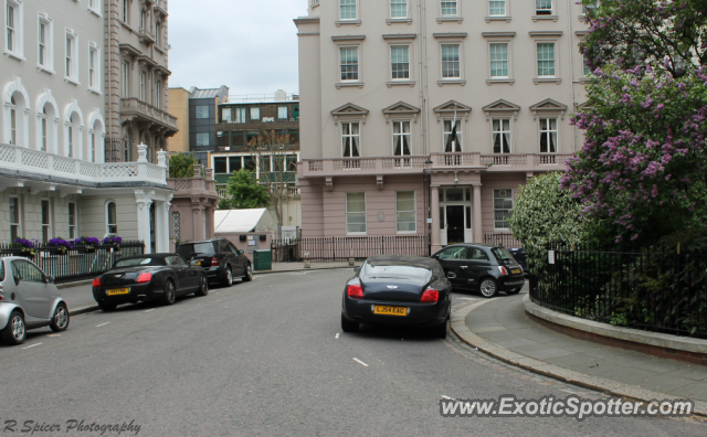 Bentley Continental spotted in London, United Kingdom