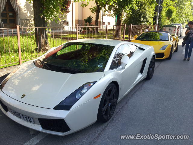 Lamborghini Gallardo spotted in Sant'Agata Bo, Italy