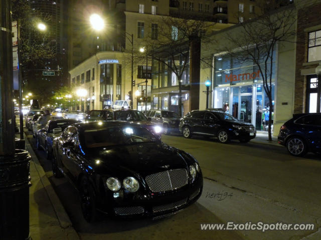 Bentley Continental spotted in Chicago, Illinois