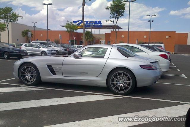 Mercedes SLS AMG spotted in Orihuela Costa, Spain