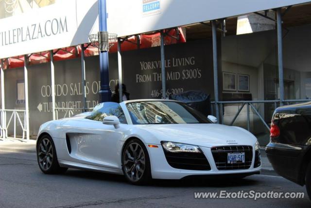 Audi R8 spotted in Toronto, Canada