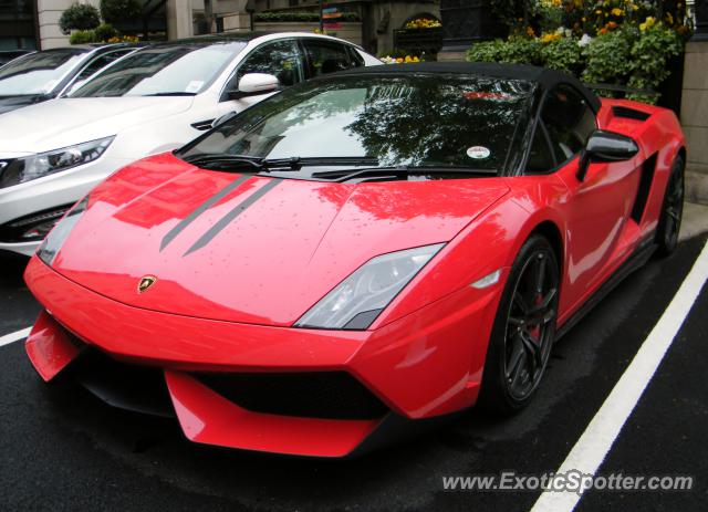 Lamborghini Gallardo spotted in London, United Kingdom