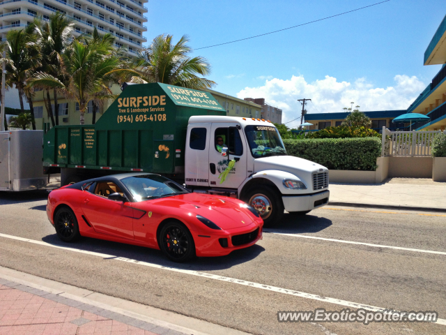 Ferrari 599GTB spotted in Fort Lauderdale, Florida