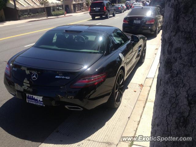 Mercedes SLS AMG spotted in Los Angeles, California