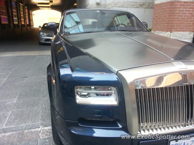 Rolls Royce Phantom spotted in Toronto, Canada