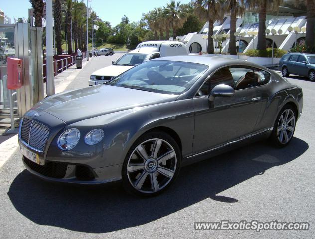 Bentley Continental spotted in Vilamoura, Portugal